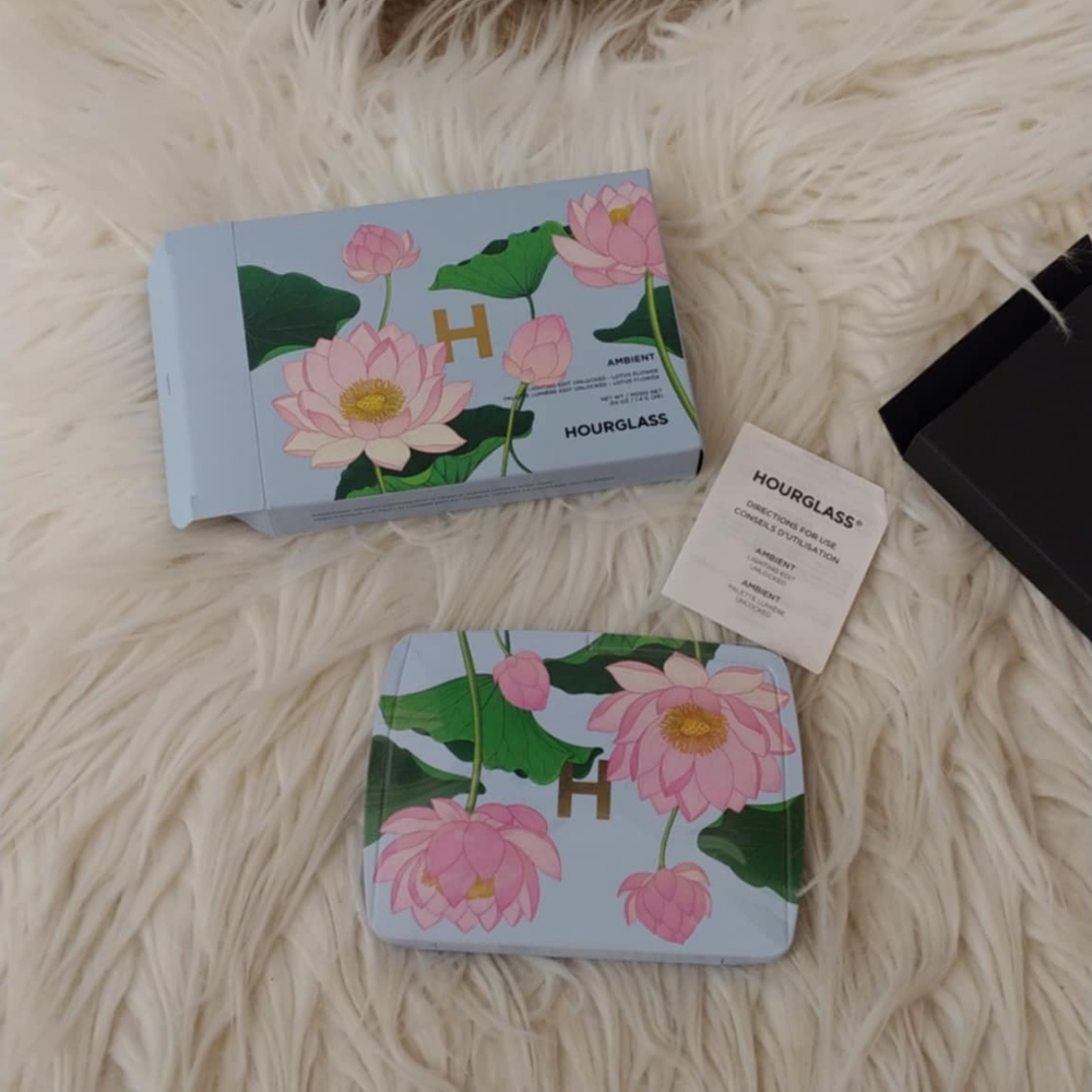 💖FIRM! NWT HOURGLASS AMBIENT LIGHTING EDIT UNLOCKED LOTUS FLOWER  (LIMITED EDIT